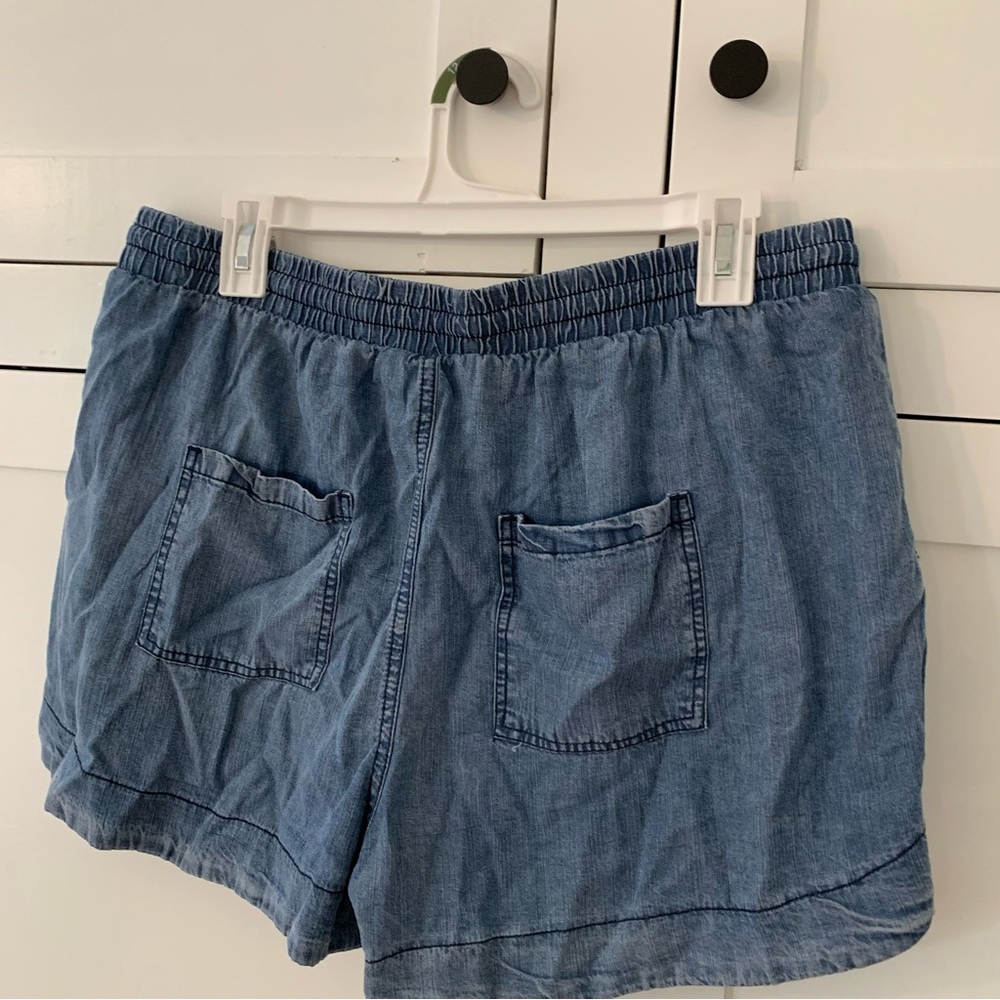 Universal Thread Lyocell Blue Pull On Drawstring … - image 6